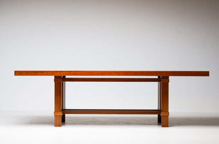 Frank Lloyd Wright '608 Taliesin' Table + Four Mackintosh “309 Ingram” Chairs - Image 2