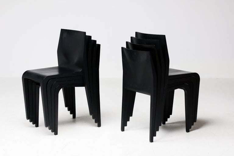 A Monumental Collection – 60 Alias Laleggera Chairs in Birch - Image 17