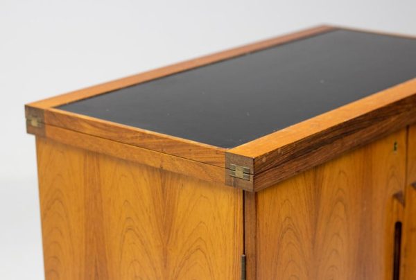 "Times" Extendable Bar Cabinet by Torbjørn Afdal in Rosewood - Image 4