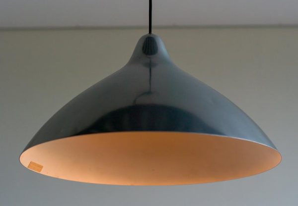 Polished Aluminum Pendant by Lisa Johansson-Pape - Image 3