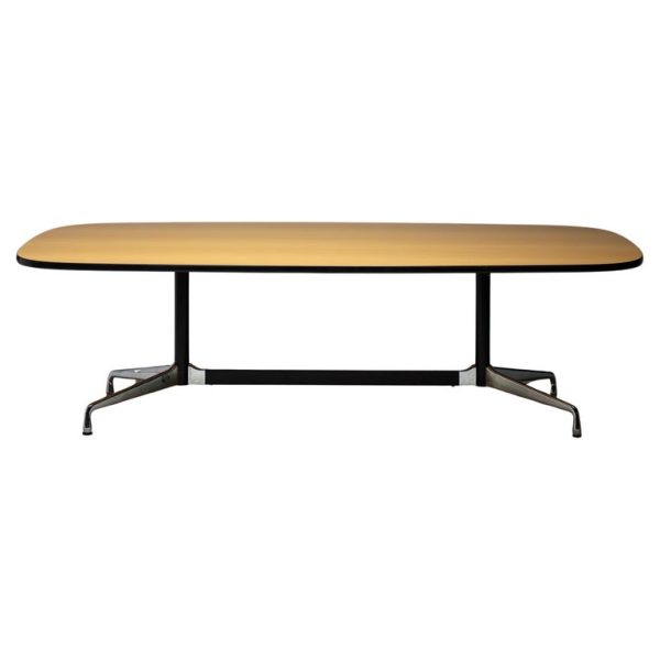 Charles Eames Segmented Base Conference Table in Beech by Vitra