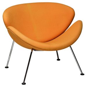 Mid Century Modern Orange Orange Slice Chair by Pierre Paulin