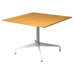 Eames Segmented Base Dining Table by Vitra — Custom Square Oak Top