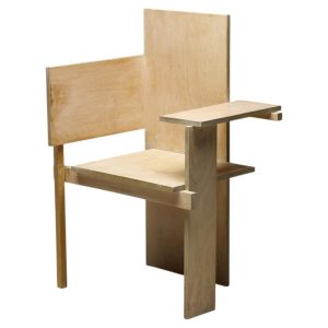 Gerrit Rietveld Berlin Chair – Exhibition-Provenance Example, Early 1990s