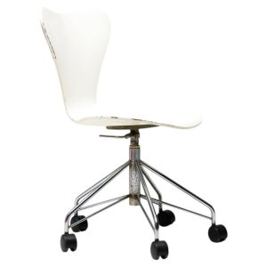 Arne Jacobsen Model 3117 Office Chair for Fritz Hansen, 1978