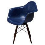 Mid Century Modern Indigo Blue Charles Eames 