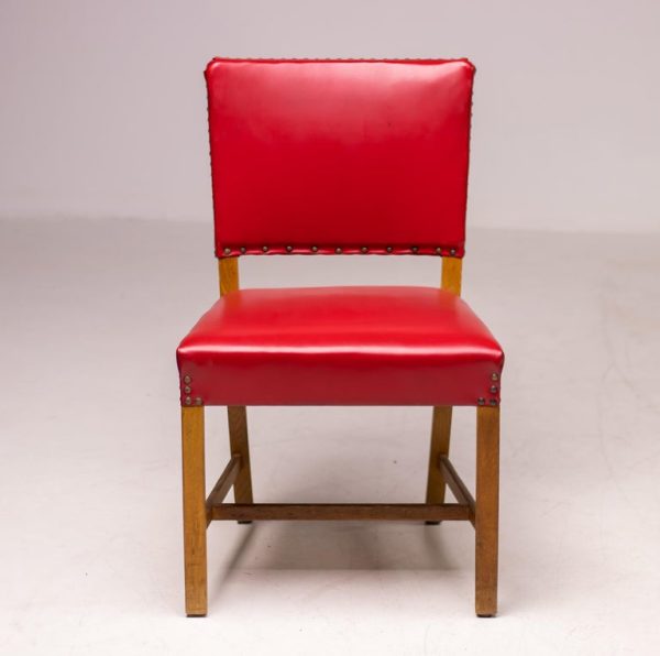 Kaare Klint ‘The Red Chair’ Model 3949 Chairs by Rud Rasmussen - Image 3