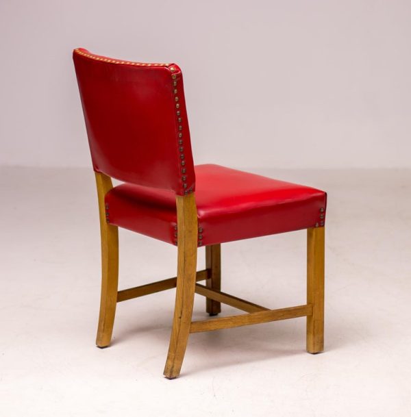 Kaare Klint ‘The Red Chair’ Model 3949 Chairs by Rud Rasmussen - Image 7