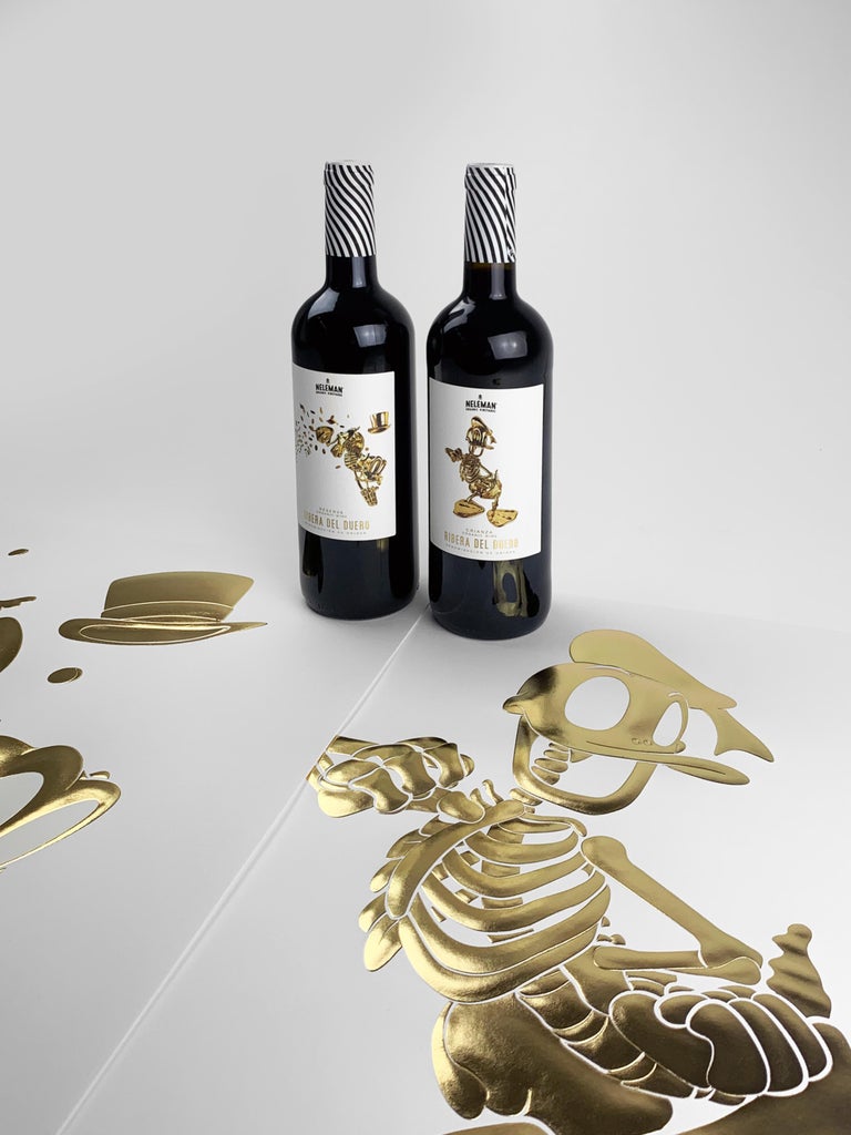 Embossed Golden Limited Edition Duck Print by Alessandro Paglia — Framed - Image 12