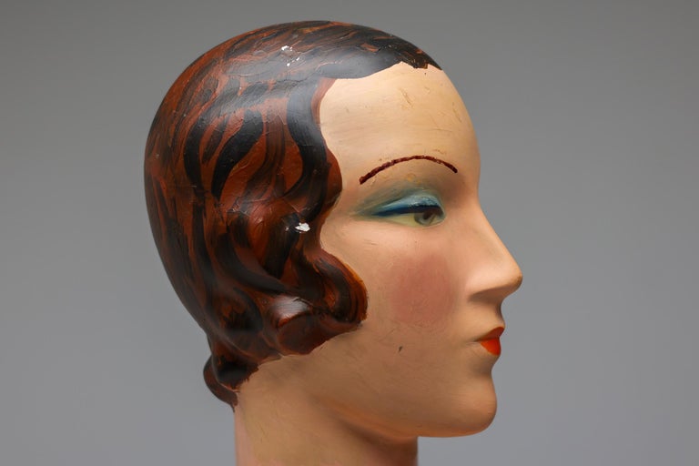 Siegel Paris Mannequin "Naked Dress" French Fashion Model Roaring Twenties - Image 4