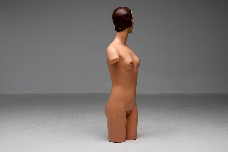 Siegel Paris Mannequin "Naked Dress" French Fashion Model Roaring Twenties - Image 5