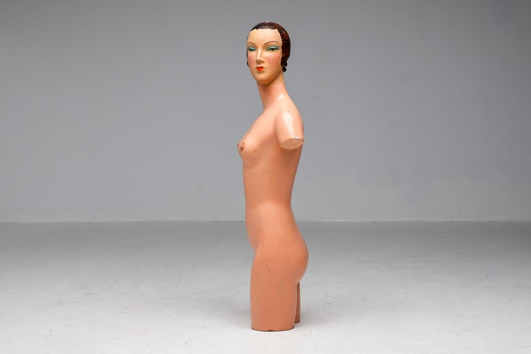 Siegel Paris Mannequin "Naked Dress" French Fashion Model Roaring Twenties - Image 6