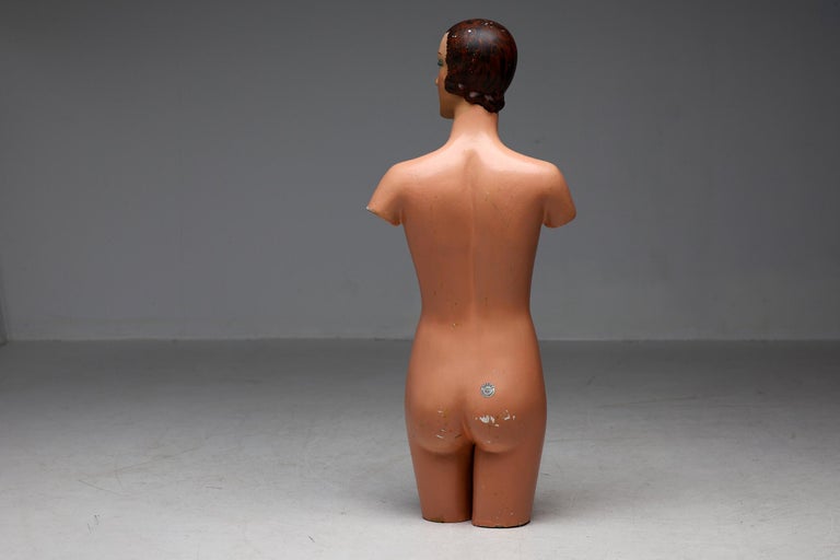 Siegel Paris Mannequin "Naked Dress" French Fashion Model Roaring Twenties - Image 7