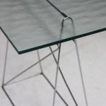 Olivier Mourgue Textured Crystal Glass Desk - Image 10