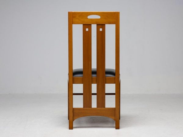 Set of Four Mackintosh “309 Ingram” Mid Century Modern Dining Chairs by Cassina - Image 8