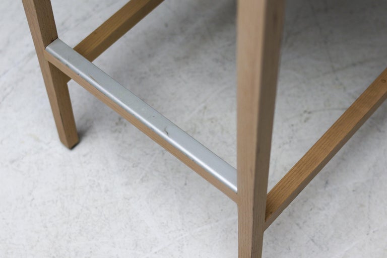 Set of Six “Anna” Beech Barstools by Crassevig, Italy, 1990s - Image 6