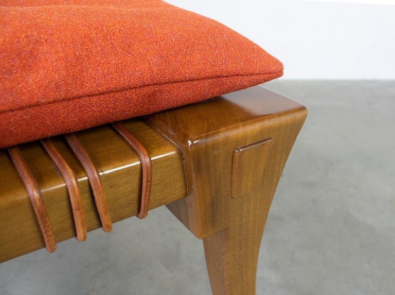 Early T.H. Robsjohn-Gibbings Klismos Stool for Saridis of Athens, ca. 1961 - Image 8