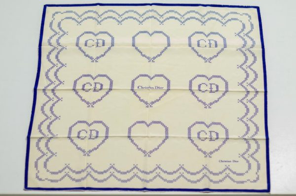Set of Four Christian Dior Colorful Silk Scarfs - Image 2