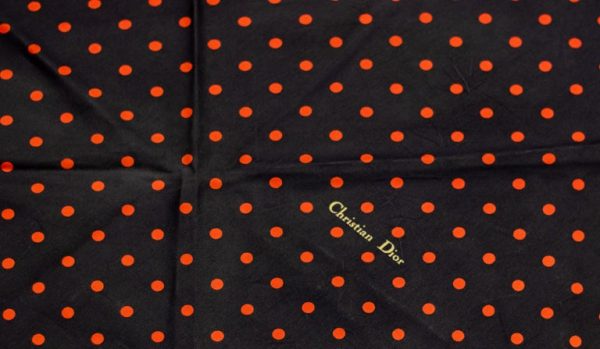 Set of Four Christian Dior Colorful Silk Scarfs - Image 9