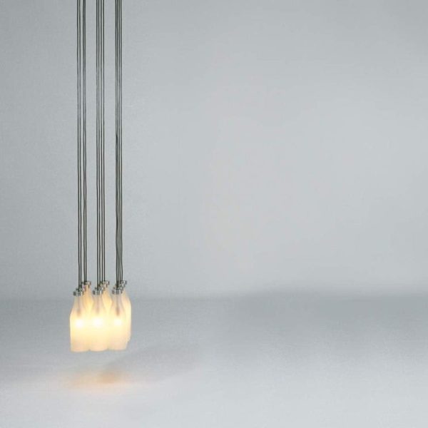 Limited Edition Tejo Remy Milk Bottle Lamp, 1991 - Image 2