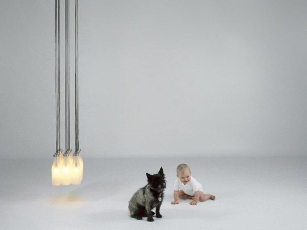 Limited Edition Tejo Remy Milk Bottle Lamp, 1991 - Image 5