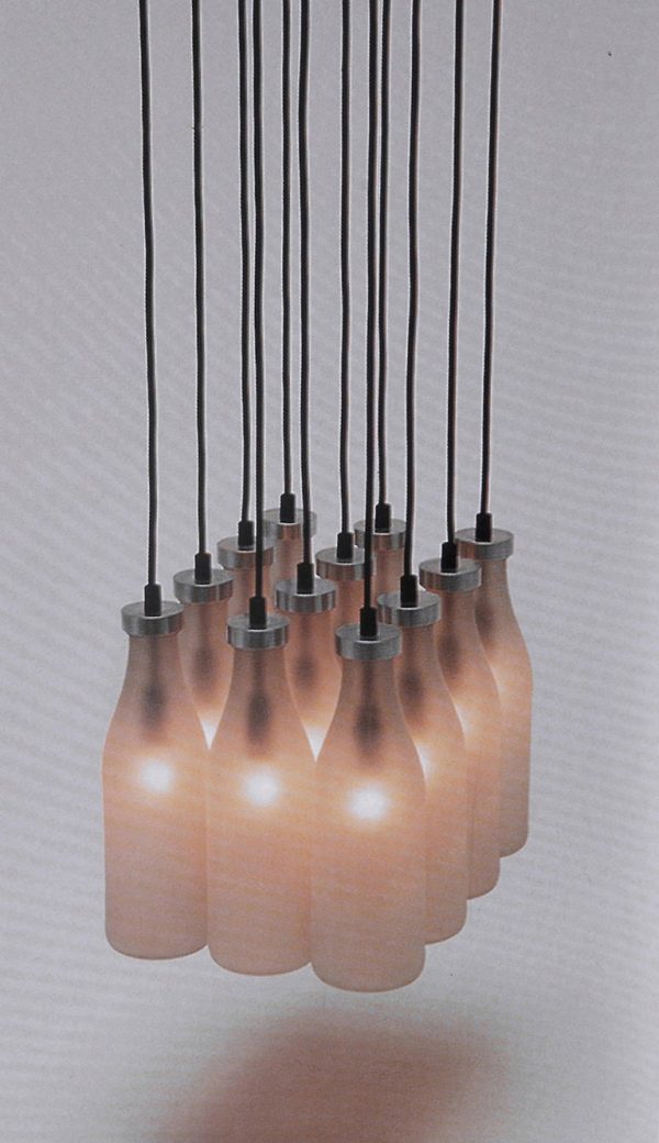 Limited Edition Tejo Remy Milk Bottle Lamp, 1991 - Image 6