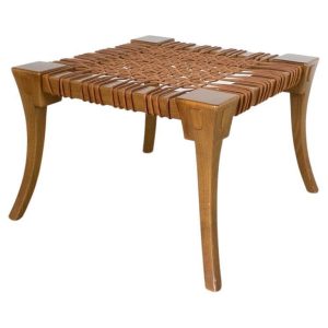 Early T.H. Robsjohn-Gibbings Klismos Stool for Saridis of Athens, ca. 1961