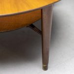 Italian Walnut and Glass Coffee Table, 1955 - Image 6