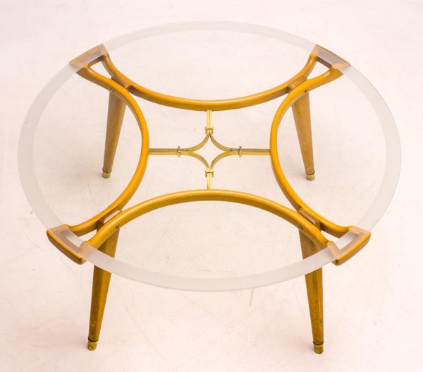 Mid Century Modern William Watting Walnut Coffee Table - Image 2