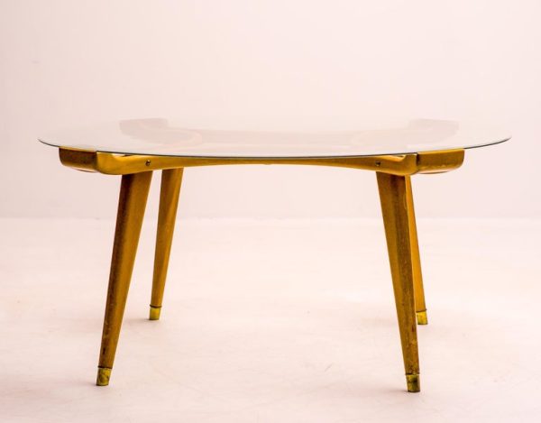 Mid Century Modern William Watting Walnut Coffee Table - Image 7