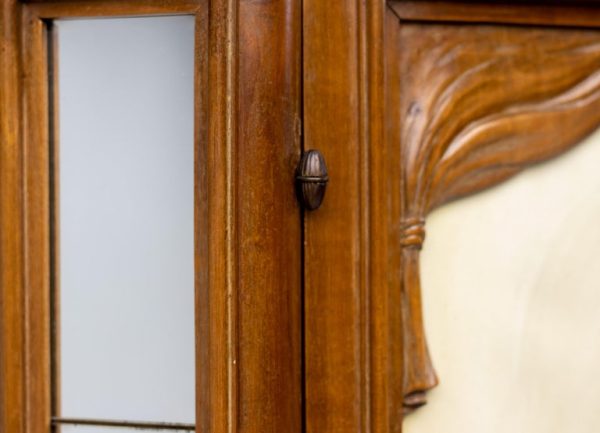 Italian Walnut Armoire - Image 9