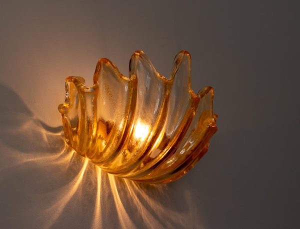 Barovier e Toso Clamshell Sconce – Handblown Murano Elegance - Image 6