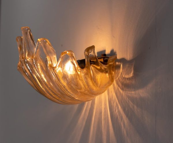 Barovier e Toso Clamshell Sconce – Handblown Murano Elegance - Image 10