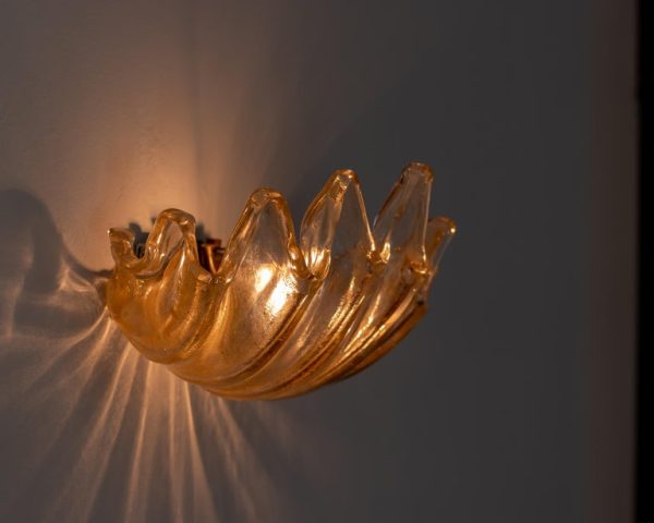 Barovier e Toso Clamshell Sconce – Handblown Murano Elegance - Image 11