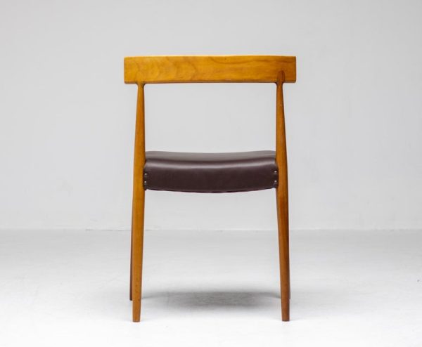 Set of Six Mid Century Modern Danish Dining Chairs - Image 6