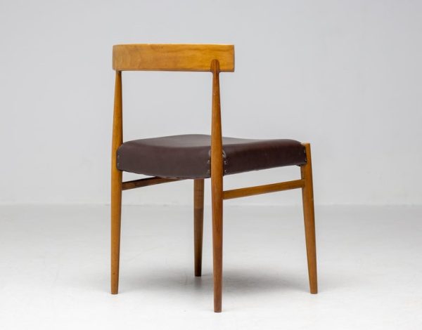 Set of Six Mid Century Modern Danish Dining Chairs - Image 4