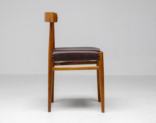 Set of Six Mid Century Modern Danish Dining Chairs - Image 8