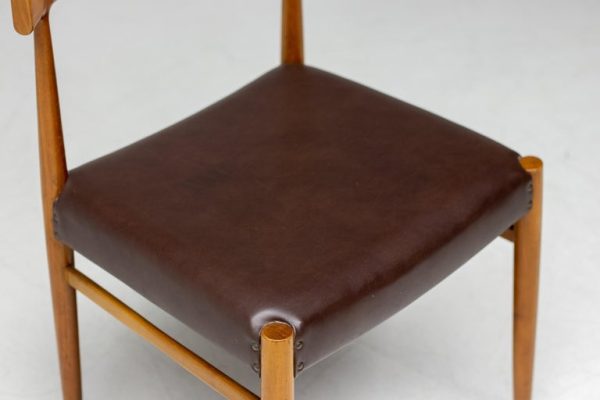 Set of Six Mid Century Modern Danish Dining Chairs - Image 9