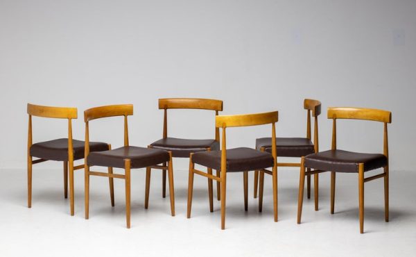 Set of Six Mid Century Modern Danish Dining Chairs - Image 10