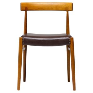 Set of Six Mid Century Modern Danish Dining Chairs