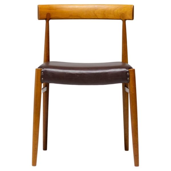 Set of Six Mid Century Modern Danish Dining Chairs