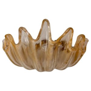 Barovier e Toso Clamshell Sconce – Handblown Murano Elegance