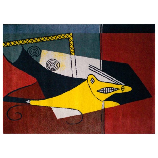 Large Wool Picasso Carpet La Figura