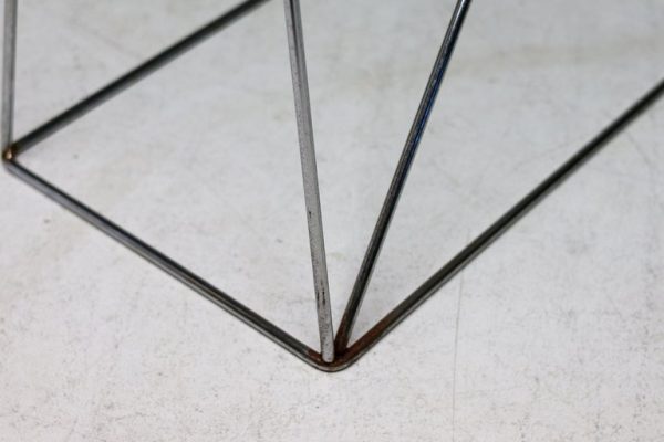 Olivier Mourgue Minimalist Textured Crystal Glass Desk - Image 10