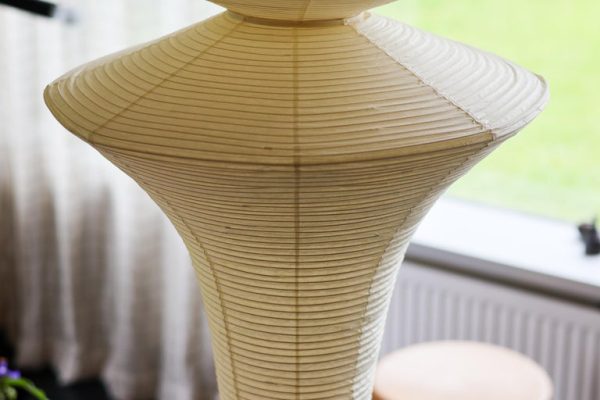 Tall Mid Century Modern Isamu Noguchi Akari E Light Sculpture - Image 7