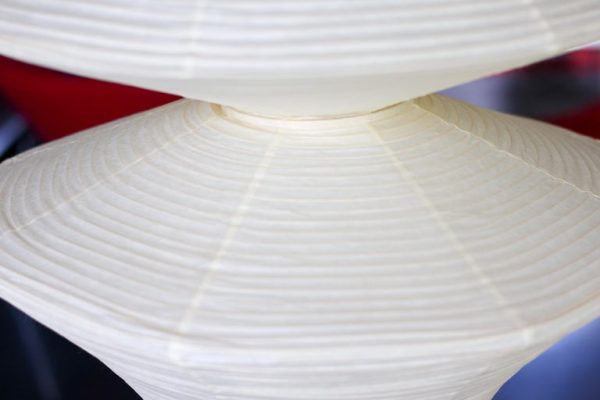Tall Mid Century Modern Isamu Noguchi Akari E Light Sculpture - Image 10