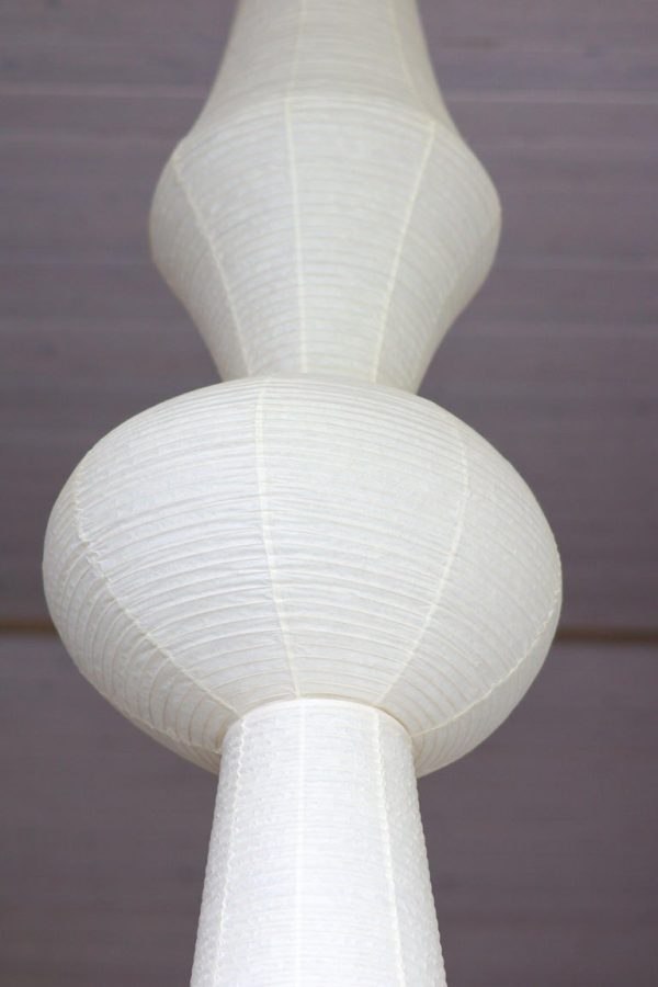 Tall Mid Century Modern Isamu Noguchi Akari E Light Sculpture - Image 12