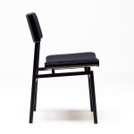 Set of Four All Black Hulmefa Dining Chairs - Image 7