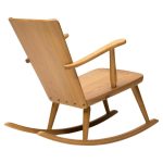 Oregon Pine Rocking Chair by Göran Malmvall