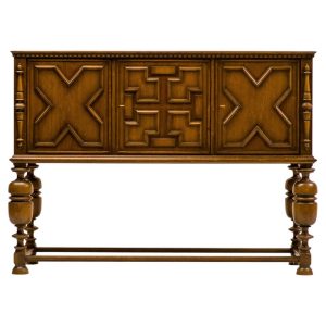 Axel Einar Hjorth “Roma” Cabinet Dark Stained Oak, Light Oak Interior 1935